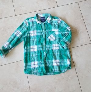 American Eagle Outfitters Flannel Long Sleeve